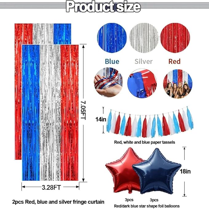 Navy Blue Red Balloon Garland Double Stuffed Red White Blue Balloons Nude Cream Sand Latex Arch Kit for Birthday Baby Shower Patriotic Graduation Baseball 4th of July Party Decorations