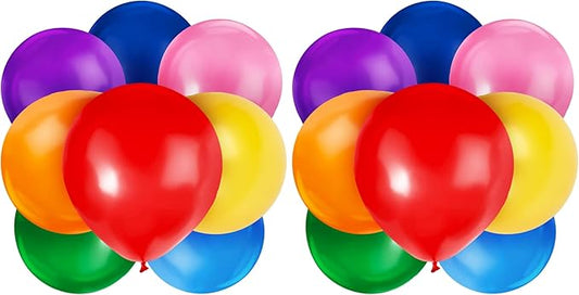 LovesTown 12PCS Giant Latex Balloons, Jumbo Party Balloons 36 Inch for Birthday Party (Pack of 2)