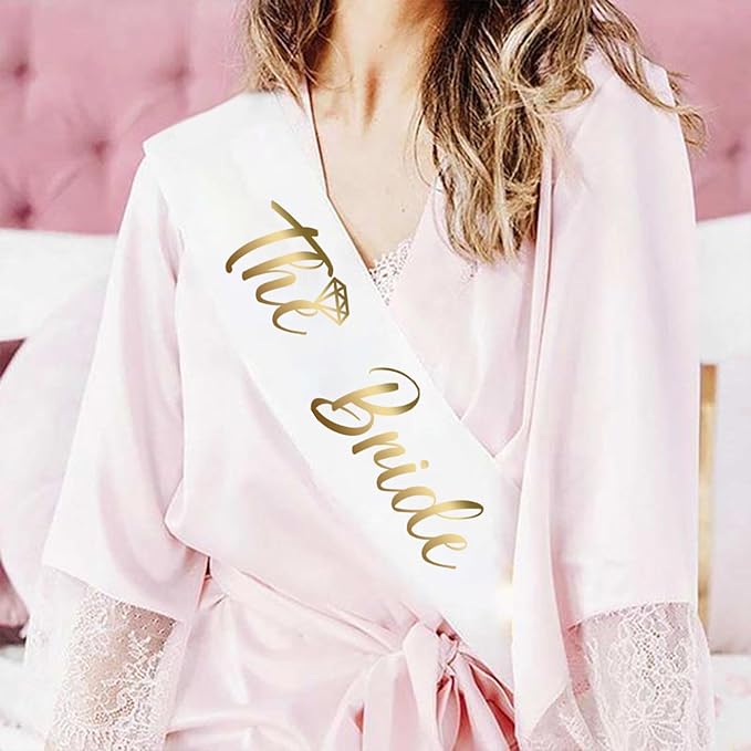 Bachelorette Sashes and Bridal Veil Set Bride Tribe Sash Bachelorette Party Favors