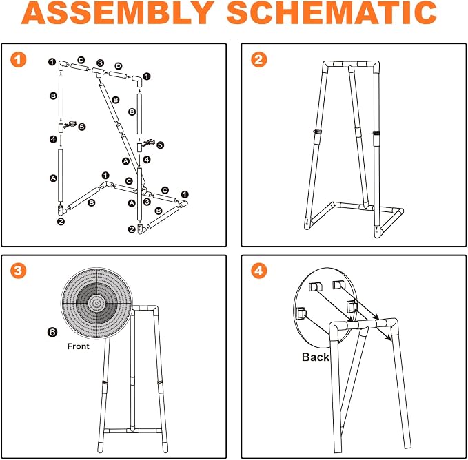 Contixo TS1 Axe Throwing Bristle Target Set for Kids, 2-in-1 Board Family Carnival Party Fun Toy with 4 Foam Axes, 4 Triangle Darts for Boys & Girls Gift Family Indoor Outdoor Backyard Game Foldable
