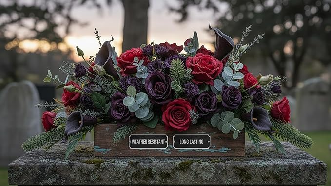 XCEL Floral Foam for Flower Arrangements Floral Foam Blocks - Reusable, Weather Resistant Craft Foam Fresh & Artificial Flower Arrangements, Styrofoam Block (Black 9" x 3" x 3" - 4 Pack)