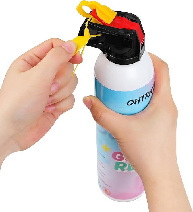 Gender Reveal Fire Extinguisher Color Blasters: 2 Pcs Blue Blaster Only for Baby Boy with Pink Smoke, Confetti Power Cannon for Gender Reveal Party