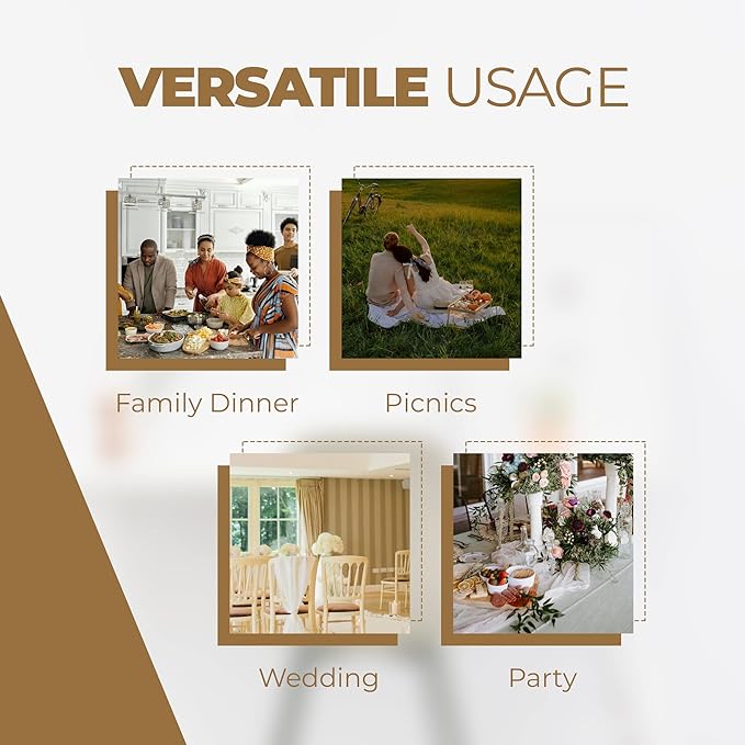 Decorelia Waterproof Farmhouse Table Cloth for Party Wedding Table, Solid Linen Woven Fall Spill-Proof Tablecloth for Dining Room, Farmhouse, Restaurant (Oblong, 60 x 120 Inch (10-12 Seats), Coffee)