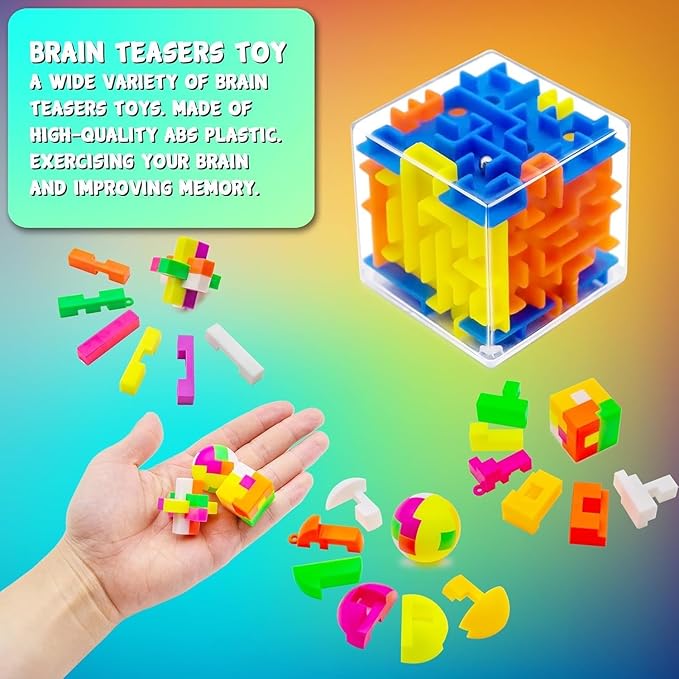 110 PCS Party Favors for Kids 4-8-12, Goodie Bags Stuffers, Treasure Box Toys for Classroom, Pinata Fillers, Prize Box Toys, Birthday Return Gifts, Treasure Chest Carnival Prizes