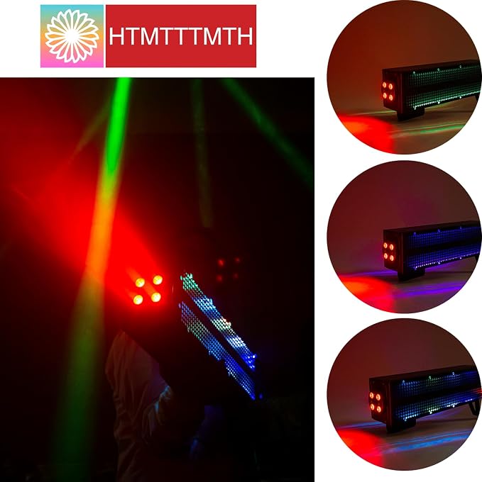 Stage LED CO2 Jet Machine Handheld Stage Effect Smoke Machine CO2 Fog Machine with RGB Lights Cannon for Nightclub Wedding Party Dj Concert Live Party Stage Special Effect