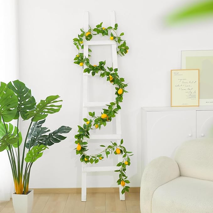 3 Strands Odorless Artificial Vines, 6FT Silk Ivy Garland, Fake Greenery Hanging Plants, Decoration for Party, Wedding, Room.