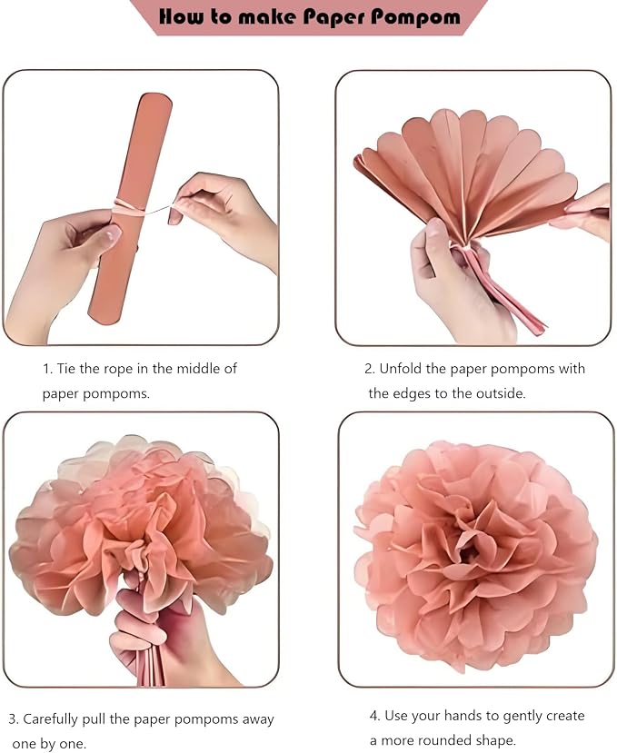 Sweet 16 Party Decorations, Happy 16th Birthday Decorations for Girls, Black Rose Gold Sweet Sixteen Decor Include Sash and Crown, Balloons, Banner, Backdrop, Cake Topper & 6pcs Paper Pom Poms