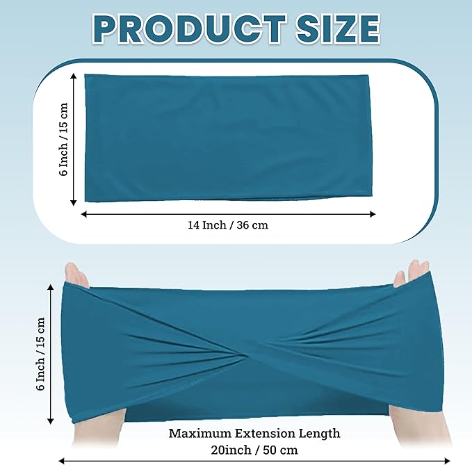 MDS Pack of 200 Spandex Chair Sashes Bows Elastic Stretch Dining Chair Bands Ties Without Slider Buckle Universal fits for Wedding Baby Shower Birthday Party Banquet Event Decoration - Dark Teal