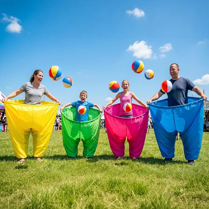 Granny Pants Yard Game for Kids & Adults- Giant Outdoor Carnival Game for Family Parties, Company Team Building, Backyard, Lawn Reunion Fun