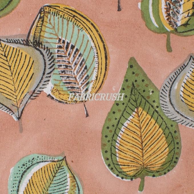 Ridhi Salmon Pink Hand Block Print Cotton Rectangle Tablecloth 160" x 72" inches Reusable Table Cover Decorative Everyday Use for Dining Room, Farmhouse, Home Gift for Spring, Mother's Day