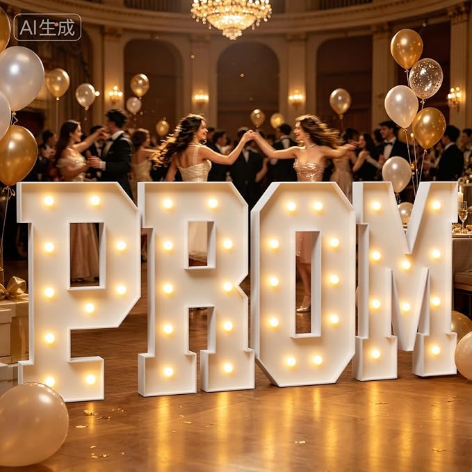 imprsv Marquee Light Up Letters - 3FT Letters for Birthday, Baby Shower, Wedding & Engagement Parties