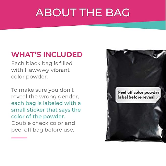 Hawwwy Colored Powder for Color Run - 2 Pounds Pink - Color Run Powder Assorted Colors, Colorful Smoke, 5k Runs, Bath Bombs, War Paint, Holi Festival - Perfect Gender Reveal Powder - 2 Pack of 1 Ibs