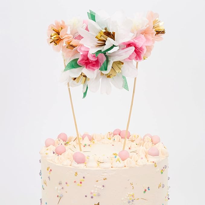 Meri Meri Flower Bouquet Cake Topper (Pack of 1)