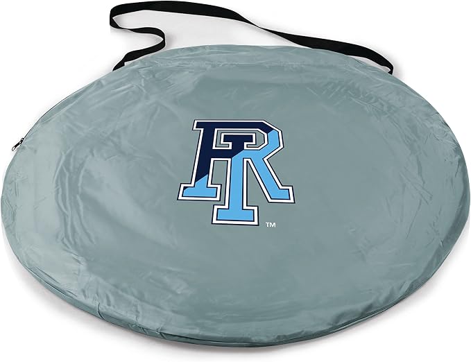 PICNIC TIME NCAA Georgia Tech Yellow Jackets Manta Portable Beach Tent, Pop Up Tent, Beach Sun Shelter Pop Up, (Gray with Black Accents)