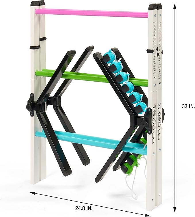 EastPoint Sports Go! Gater Premium Steel Ladderball Set - Features Sturdy Steel Material, Built-in Scoring System, Complete with All Accessories