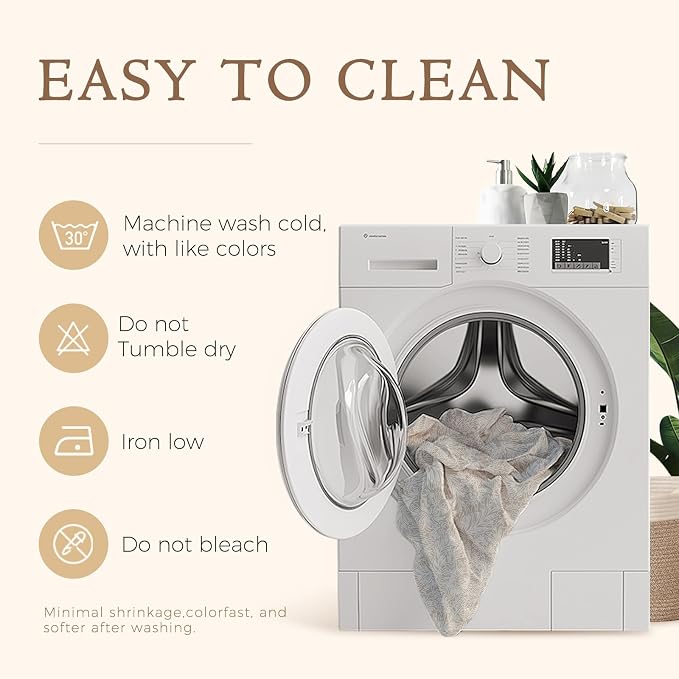 Beige Thick Linen Tablecloth for Rectangle Tables, Waterproof Wipeable Decorative Table Cover for Dining Kitchen Indoor Outdoor, 67" x 118" 10-12 Seats