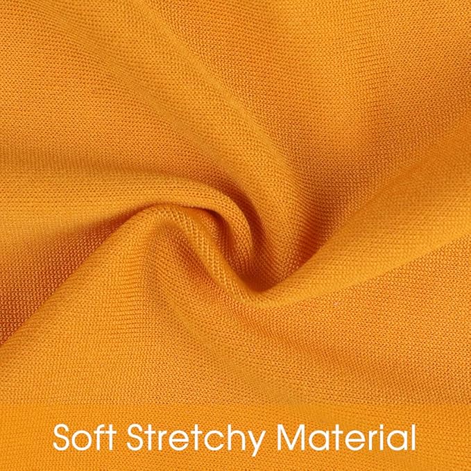 Pack of 50 Stretch Sequin Chair Sashes Chair Bands One-Sided Sequins Decor for Hotel Wedding Reception Party Event Chair Cover Decoration 4"x16" - Gold