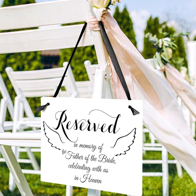 Beautifully Designed Wedding Reserved Seating Signs – Memory Table, Welcome Reception Decor, Bride & Groom Table Displays + Seating Chart