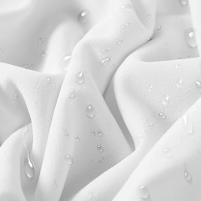 36 PCS Waterproof Stretch Spandex Folding Chair Covers, Dining Room Chair Slipcovers Protector for Wedding, Banquet, Party, Holidays, Celebration and Decoration（White）