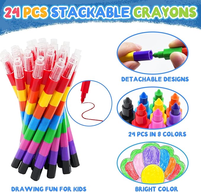 ZMLM 24 Pack Coloring Books for Kids with Crayons,Party Favors for Kids 4-8, Goodie Bags Stuffers for Toddlers, Classroom Prizes Birthday Return Gifts (Boys)