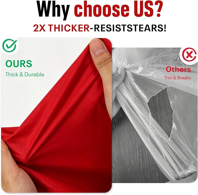 54IN X 600FT Plastic Table Cover Roll, Plastic Table Cloths for Parties, Birthday, Weddings, Banquet,Disposable Tablecloth Roll for All Shape Tables,Party Supplies(Red, 54 Inch X 600 Feet)