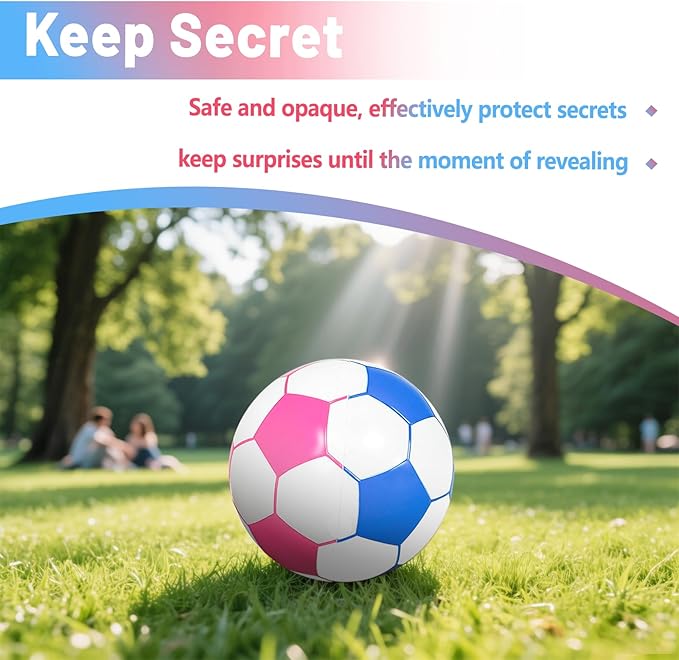 GenderRevealSoccerBall