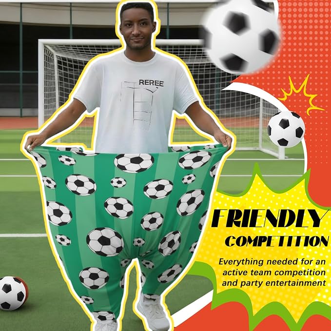 Granny Pants Yard Game, Baseball Soccer Game Outdoor Party Toss with 2.5 Inch Durable High-Bounce Balls, No Inflation Needed, Wind-Resistant for Backyard, Family Reunion & Easter