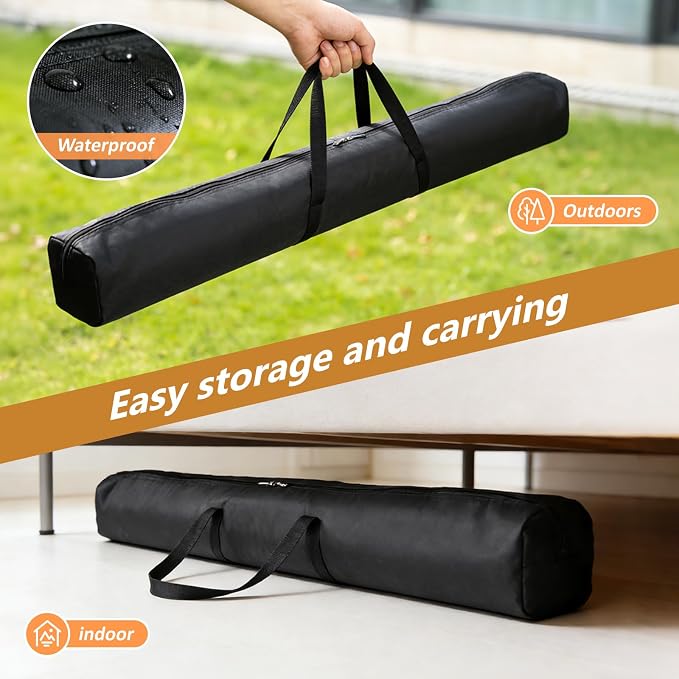 Forlogic 10x8ft Banner Backdrop Stand Kit，Heavy Duty Adjustable Photo Background Stand Step and Repeat Backgdrop Frame for Photography，Party，Trade Show