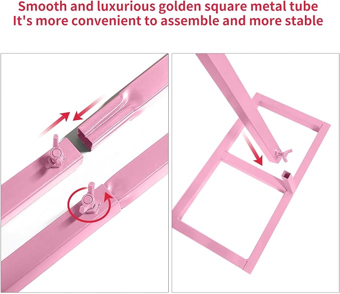 Wedding Arch Round Backdrop Stand Pink Metal Circle Backdrop Stand Circle Balloon Arch Stand Frame for Birthday Party Bridal Shower Anniversary Ceremony Candy Tables Celebration in 2.4x2.8m