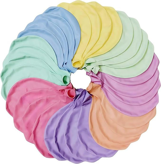 32 Pack Pastel Balloons 36 inch Multicolor Macaron Balloon for Day Girls Birthday Baby Shower Easter Party Decoration