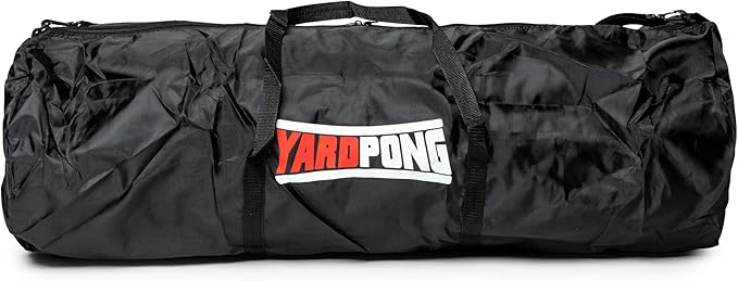 YardPong – Giant Yard Pong and Basketball Game with 12 Buckets, 2 Balls, Carrying Bag, and Air Pump – Outdoor Game for Lawn, Backyard, Beach, and Family Fun