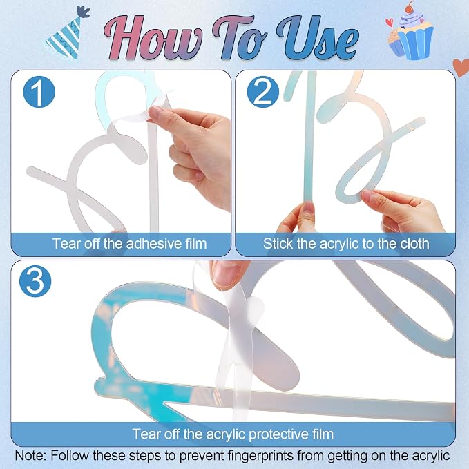 Yousoontic Happy Birthday Sign for Backdrop Large Happy Birthday Sticker Letter Acrylic Mirror Decal for Balloon Arch Wall Kpop Party, Peel off Acrylic Film(23 x 20 Inches,Classic,Dazzling Laser)
