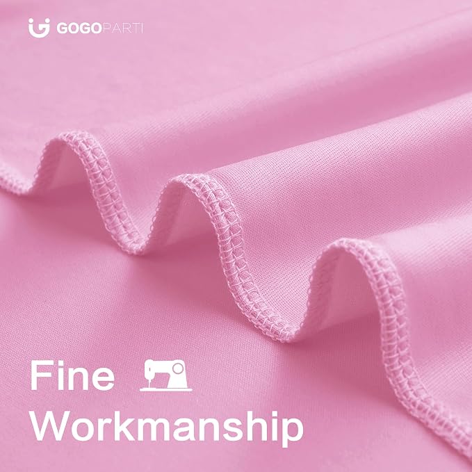 10x16ft Baby Pink Backdrop Curtain for Party, 2 Panels Wrinkle Free 16 Foot Long Polyester Photo Backdrop Drapes Photography Background for Wedding Birthday Gathing