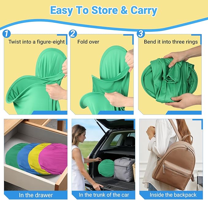 Granny Pants Yard Game Sets,4Pcs Granny Pants Equipped with 20 Bouncy Balls and 2 Pump,Outdoor Games for Adults and Family,Granny Pants Game for Garden Party and Field Day.
