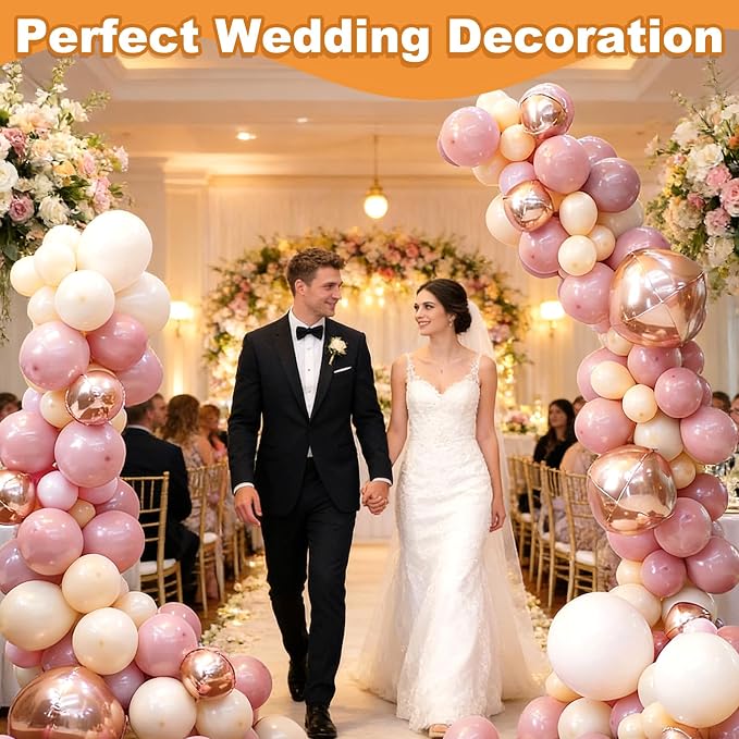 7.2ft and 5.9ft Half Balloon Arch Stand Kit with Heavy Duty Base, Comes with 8 Water Filling Bags - Metal Frame for Weddings, Birthdays, Party Backdrop Decoration.