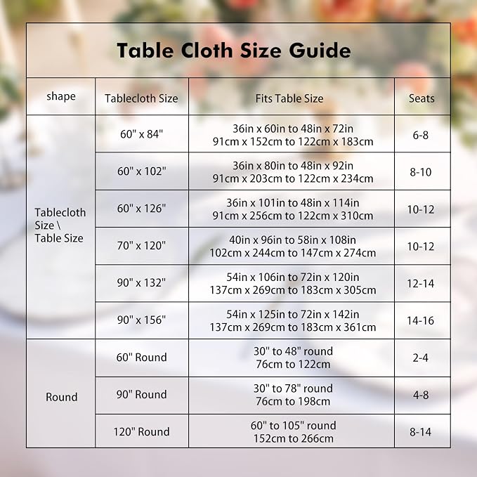 Fixwal 2 Pack White 90 x 132 Inch Rectangle Tablecloths, Reusable Heavy Duty Washable Polyester Table Covers for Banquet Tables, Wedding, Party, Birthday, Outdoor, Picnic, Camping