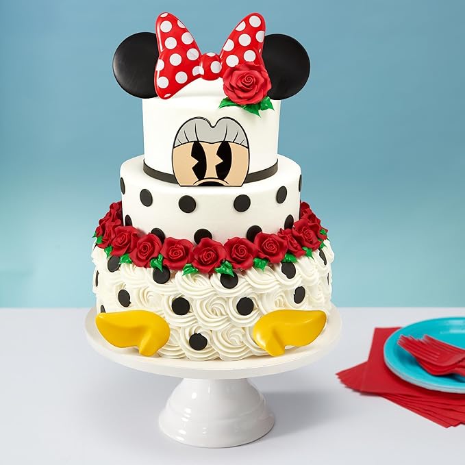 DecoSet® Disney's Minnie Mouse Creations Cake Topper, 6-Piece Disney's Minnie Mouse Cake Decoration