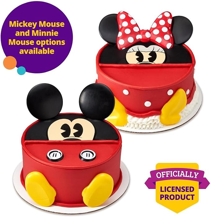 DecoSet® Disney's Minnie Mouse Creations Cake Topper, 6-Piece Disney's Minnie Mouse Cake Decoration