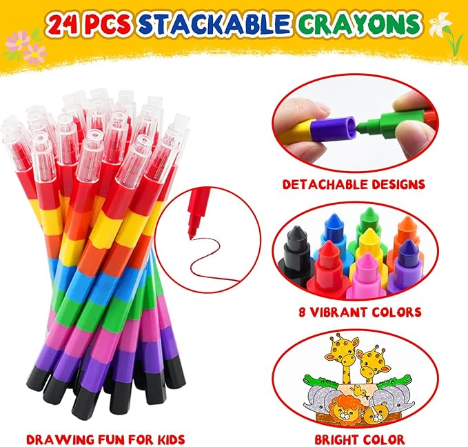 ZMLM 24 Pack Christian Coloring Books for Kids with Crayons,Party Favors for Kids 4-8, Goodie Bags Stuffers for Toddlers, Classroom Prizes Birthday Return Gifts (Christian)