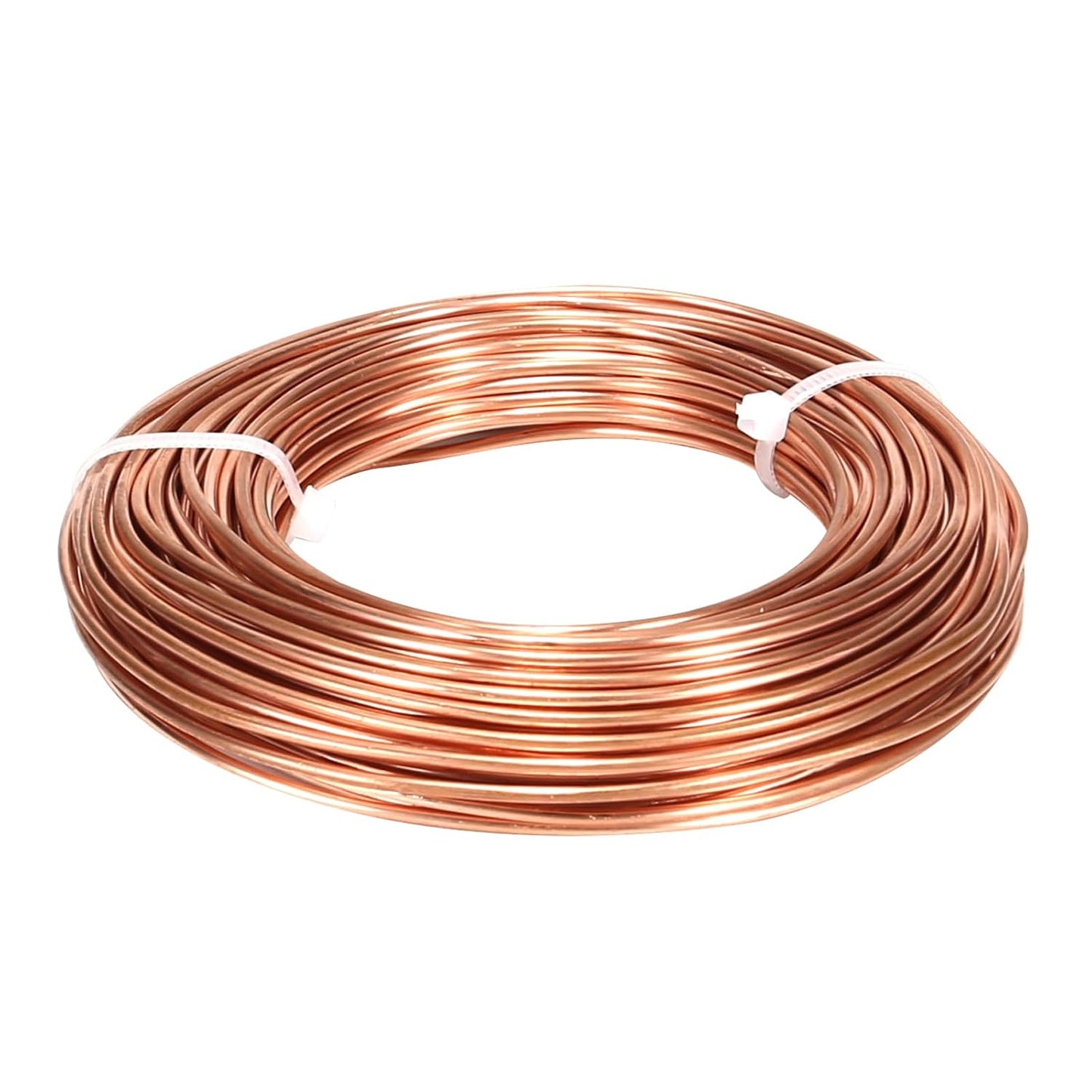 99.9% Soft Copper Wire, 10 Gauge/ 2.6 mm Diameter, 31 Feet / 9.5m, 1 Pound Spool Pure Copper Wire, Jewelry Making Wire Craft Wire