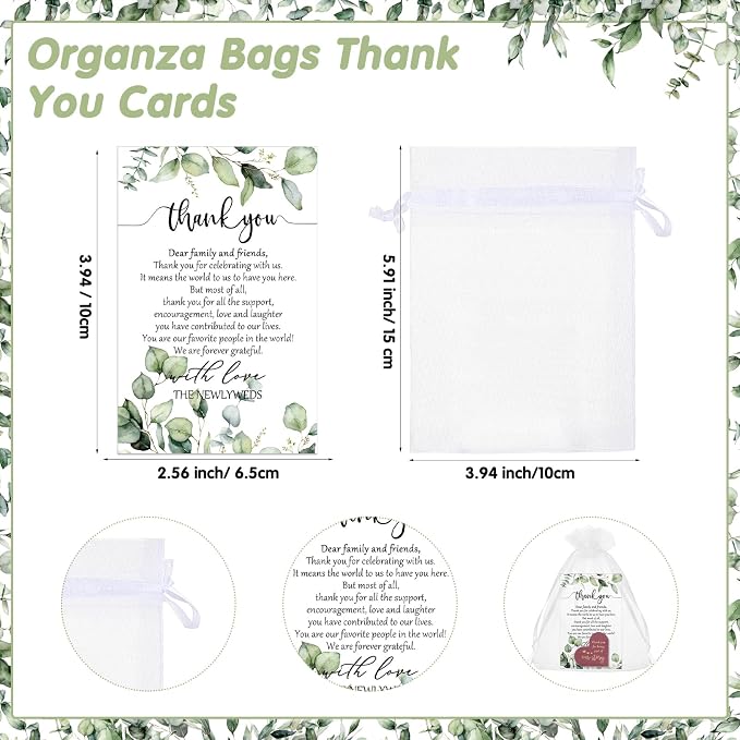 Sinload 50 Sets Wedding Favors for Guests Bulk Include PU Leather Corner Bookmarks Heart Book Marks Thank You Cards Gift Bags Wedding Souvenirs for Guest Bridal Shower Favors Reading Lover Gifts