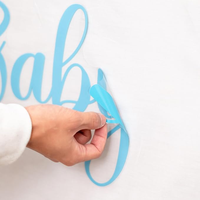 Sweet Baby Boy Sign Decal for Baby Shower Decorations | Gender Reveal Sign Decal, Baby Shower Party Decal Sign for Party, Balloon Arch, Backdrop, Room...