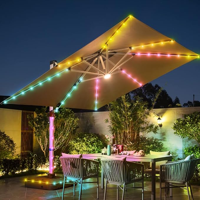 16.5FT Star Fairy Lights USB Plug-in, 33 RGB Color Changing Lights | Twinkle LED String Lights with 200+ Lighting Modes, APP & Remote Control, Timer, Dimmable for Bedroom Christmas Holiday Decor