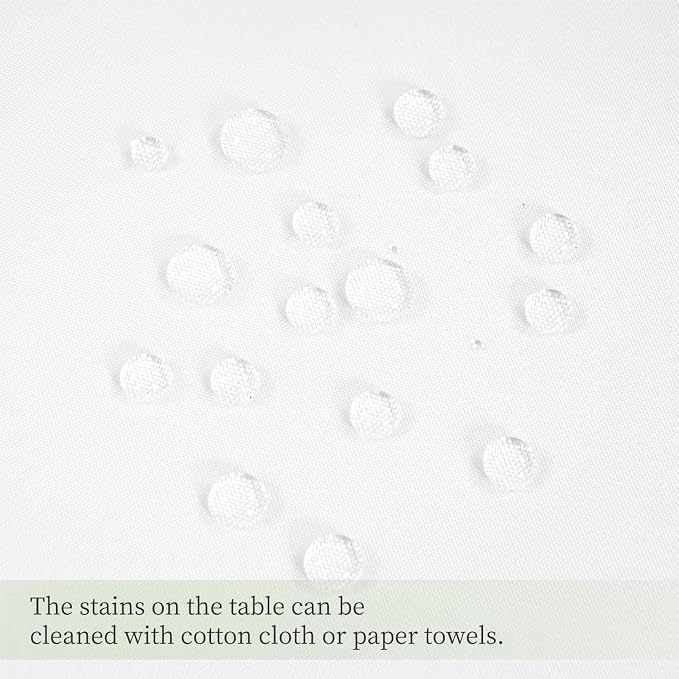 Pesonlook 10 Pack White Round Tablecloth 108 Inch, Waterproof Polyester Fabric Table Cloth for Round Tables, Stain Wrinkle Resistant Tablecloths Washable Table Cover for Wedding Dining Party Banquet