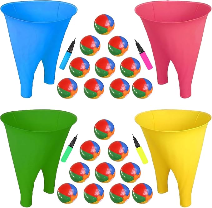 Granny Pants Yard Game,Granny Pants Outdoor Game Tossing Games with Bouncy Balls & Pump for Backyard Parties Field Day Fun Family Adults