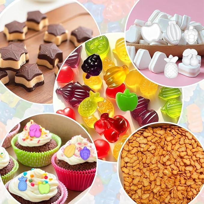 Airssory 2 pcs Cute Bow Theme Fondant Molds Bowknot Bow Tie Mold 3D for DIY Party Wedding Cake Candy Chocolate Epoxy Resin Craft Making Decoration