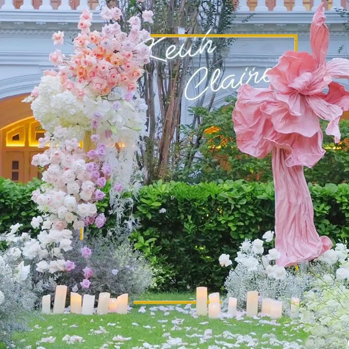 Wokceer Wedding Arch Stand 6.6x6.6FT and Square Arch Covers Bundle Square Balloon Arch Stand for Wedding Ceremony Birthday Party White