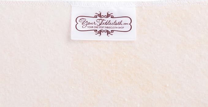 Yourtablecloth Heavy Duty Vinyl Rectangle or Square Tablecloth – 6 Gauge Heavy Duty Tablecloth – Flannel Backed – Wipeable Tablecloth with Vivid Colors & Many Sizes 52 x 70 Ruby Red