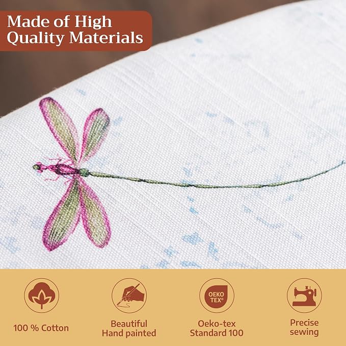 Maison d' Hermine Table Cloth Round Table 100% Cotton 63 Round Inches Tablecloth Reusable Decorative for Dining Kitchen Room Farmhouse Party Home Hotel Restaurant Spring Summer - Fleurs De Mai