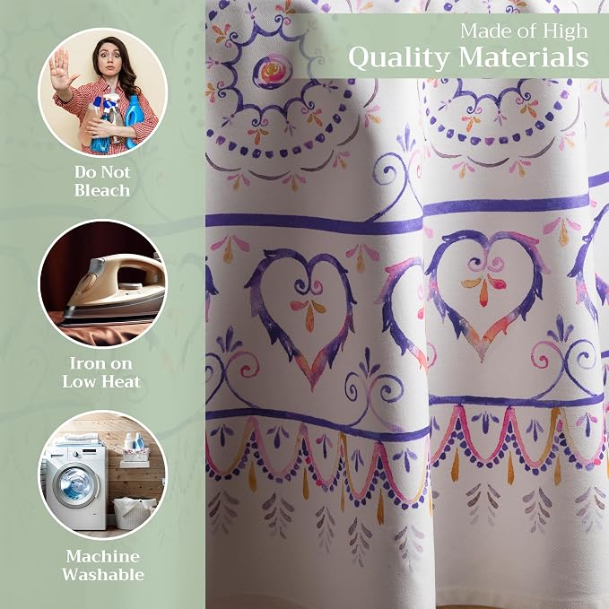 Maison d' Hermine Table Cloth Round Table 100% Cotton 69 Round Inches Tablecloth Reusable Decorative for Dining Kitchen Room Farmhouse Party Home Hotel Restaurant Spring Summer - Mandala